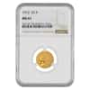 1912 $2.5 Indian Head Gold Quarter Eagle Coin NGC MS 61