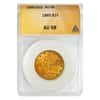1885 $10 Liberty Head Gold Eagle Coin ANACS AU 58
