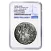 2017 2 oz Tuvalu Norse Goddesses Frigg Antiqued High Relief Silver Coin NGC PF 70 Early Releases
