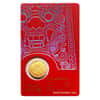 2017 1/10 oz South Korea Gold Chiwoo Cheonwang Medal BU (In Red Assay)