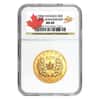 2018 1 oz Gold Canadian Maple Leaf 25th Anniversary $50 Coin NGC MS 69