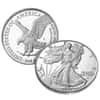 2021-S 1 oz Proof Silver American Eagle Type 2 (w/Box & COA)
