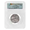 2021 Chad 2 oz Silver Mermaid & Unicorn Serial #2 PCGS MS 70 FDOI Antiqued High Relief - Mythical Creatures