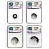 2005-W 1.85 oz Platinum American Eagle 4-Coin Proof Set NGC PF 70/69 UCAM - Low Minatge!