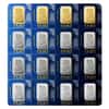 10 Grams Pamp Suisse Gold Platinum Palladium Silver Multigram Portfolio Bars (Four Metals,16x2.5 Grams)
