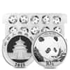 2018 30 gram Chinese Silver Panda 10 Yuan .999 Fine BU