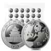 Sheet of 30 - 2023 30 gram Chinese Silver Panda 10 Yuan .999 Fine BU (Lot of 15)