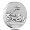 2019 2 oz Silver Australian Piedfort Crocodile Perth Mint .9999 Fine BU Next Generation Series