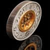 2022 Tuvalu 2 oz Games Through The Ages Antiqued Silver Coin .9999 Fine (w/Box & COA)