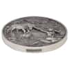 2021 Chad 2 oz Silver Mermaid & Unicorn - Mythical Creatures Series Antiqued High Relief Coin (w/Box)