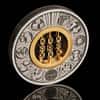 2022 Tuvalu 2 oz Games Through The Ages Antiqued Silver Coin .9999 Fine (w/Box & COA)