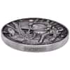 2022 Chad 2 oz Silver Doge On The Moon Antiqued High Relief Coin .999 Fine (w/Box)