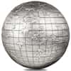 2023 Barbados 1 kilo Silver Animals of the World Globe Coin