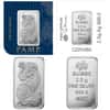 10 Grams Pamp Suisse Gold Platinum Palladium Silver Multigram Portfolio Bars (Four Metals,16x2.5 Grams)