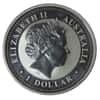 2002 Australian Gold $50 Nugget and Silver $1 Kookaburra 2-Coin Set w/ Box