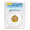 $2.5 Gold Quarter Eagle Indian Head PCGS AU 50 (Random Year) 