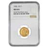 1906 $2.5 Gold Quarter Eagle Liberty Head NGC MS 64+