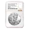 2015 (P) 1 oz Silver American Eagle $1 Coin NGC MS 69 1 of 79,640 Struck
