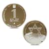 2013 Israel Gold/Silver Yad Vashem 60th Anniversary 3-Coin Set (w/Box & COA)