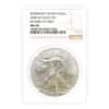 2008-W 1 oz Burnished Silver American Eagle $1 NGC MS 69 Reverse of 2007