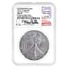 2022-W 1 oz Burnished Silver American Eagle NGC MS 70 FDOI (Castle)