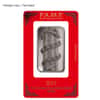 1 oz PAMP Suisse Random Design Silver Bar .999 Fine (In Assay, Tarnished)