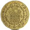 Spain 1 Escudo Gold Coin Avg Circ AGW .0955 oz (Random Year)