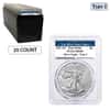 Lot of 20 - 2021 (W) 1 oz Silver American Eagle Type 2 PCGS MS 69 FS (West Point)