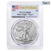 2021 1 oz Silver American Eagle Type 2 PCGS MS 69 FS (Flag Label)