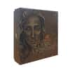 2017 2 oz Tuvalu Norse Goddesses Frigg Antiqued High Relief Silver Coin (w/Box&COA)