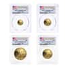 2017-W 1.85 oz Proof Gold American Eagle 4-Coin Set PCGS PF 70 DCAM First Strike