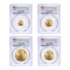 2017 1.85 oz Gold American Eagle 4-coin Set PCGS MS 69 First Strike