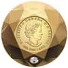 2022 Canada 167.56 gram Gold Diamond Shaped Coin - Forevermark Black Label Round Diamond .9999 Fine (w/Box & COA)