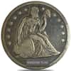 United States Seated Liberty Silver Dollar $1 Cull (Random Year)