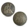 United States Seated Liberty Silver Dollar $1 Cull (Random Year)