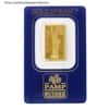 Vintage Assay - 2.5 gram Gold Bar PAMP Suisse - Statue of Liberty .9999 Fine