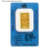Vintage Assay - 2.5 gram Gold Bar PAMP Suisse Lady Fortuna .9999 Fine