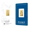Vintage Assay - 2.5 gram Gold Bar PAMP Suisse Rosa .9999 Fine