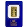 Vintage Assay - 5 gram Gold Bar PAMP Suisse Statue of Liberty .9999 Fine