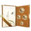 2016-W 4-Coin Proof Gold American Eagle Set (w/Box & COA)