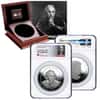 2015 10 oz Proof Royal Canadian Mint $100 Albert Einstein Silver Coin NGC PF 70 UCAM - Mintage 1,500