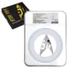2016 1 oz Tuvalu Star Trek Delta Silver Coin NGC PF 69 Early Releases (w/Box & COA)