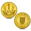 1892-1960 Slovakia Coins of the Crown Proof Gold 6-Coin Set