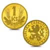 1892-1960 Slovakia Coins of the Crown Proof Gold 6-Coin Set