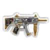 1 oz Dia de los Muertos Gun Shaped&nbsp; Silver .999 Fine Antiqued Finish