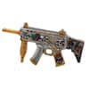 1 oz Dia de los Muertos Gun Shaped&nbsp; Silver .999 Fine Antiqued Finish