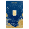 1/2 Gram PAMP Suisse Pisces Zodiac Gold Bar (in Assay)