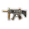 1 oz Dia de los Muertos Gun Shaped&nbsp; Silver .999 Fine Antiqued Finish