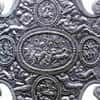 2025 2 oz South Korea The Shield of Victory Shaped Antiqued Silver Stackable .999 Fine
