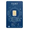 1/2 Gram PAMP Suisse Libra Zodiac Gold Bar (in Assay)